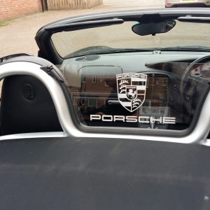 Standard Wind Deflector (Legacy Porsche Crest)
