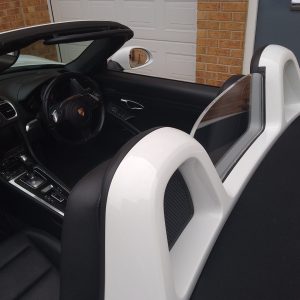 Ultimate Wind Deflector for Porsche 718/981/982 - Plain /Blank