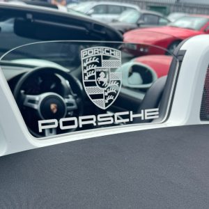Everyday Wind Deflector for Porsche 718/981/982 - Porsche 2023 crest