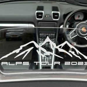 Ultimate Wind Deflector for Porsche 718/981/982 - Custom Graphics