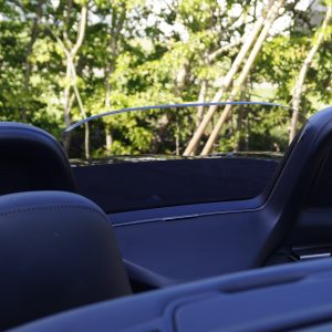 High-Top Wind Deflector for Porsche 718/981/982 - TINTED - Custom Graphics